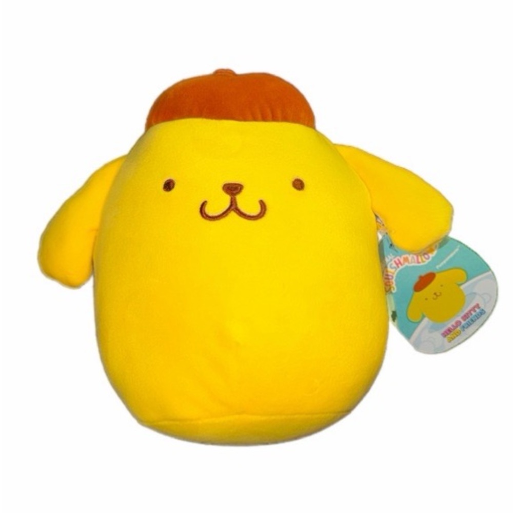 BNWT Squishmallows 8" Hello Kitty Pompompurin